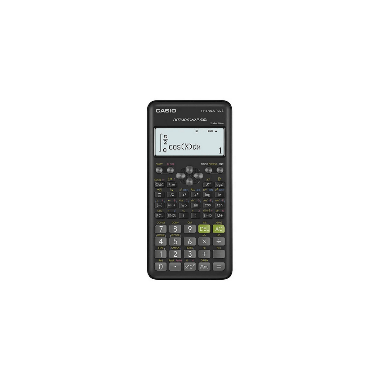 Calculadora Científica Casio Fx-570La Plus gris