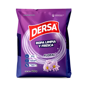 Detergente en Polvo Dersa Floral 400 g