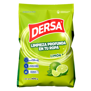 Detergente en Polvo Dersa Limón 400 g