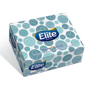 Pañuelo Facial Elite Estuche de 90 Hojas
