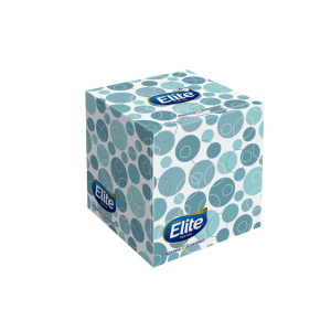 Pañuelo Facial Elite Premium Triple Hoja Cubo de 60 Hojas