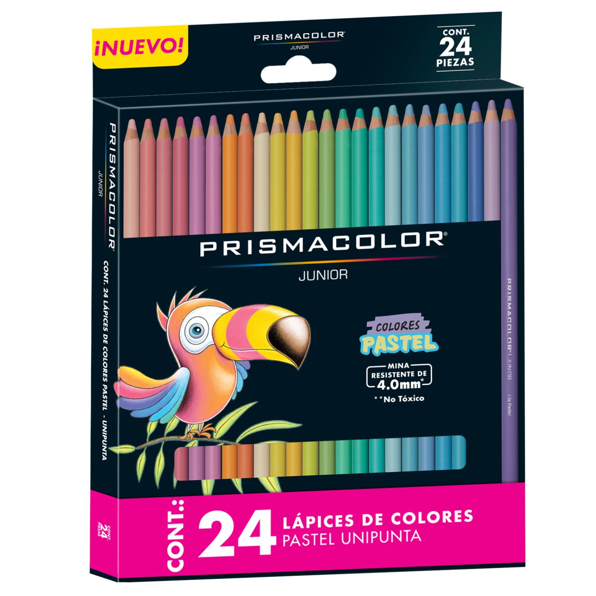 Lápices De Color Prismacolor Largo Pastel 24 Colores