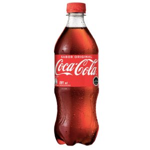 Bebida Coca-Cola Original Botella 591 ml