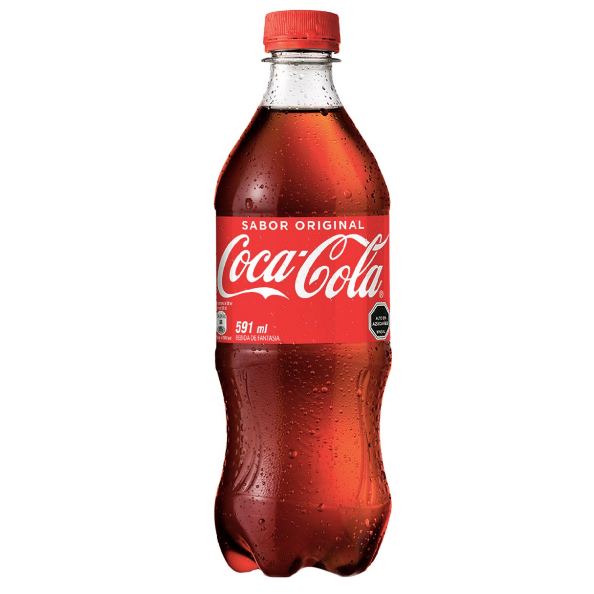 Bebida Coca-Cola Original Botella 591 ml