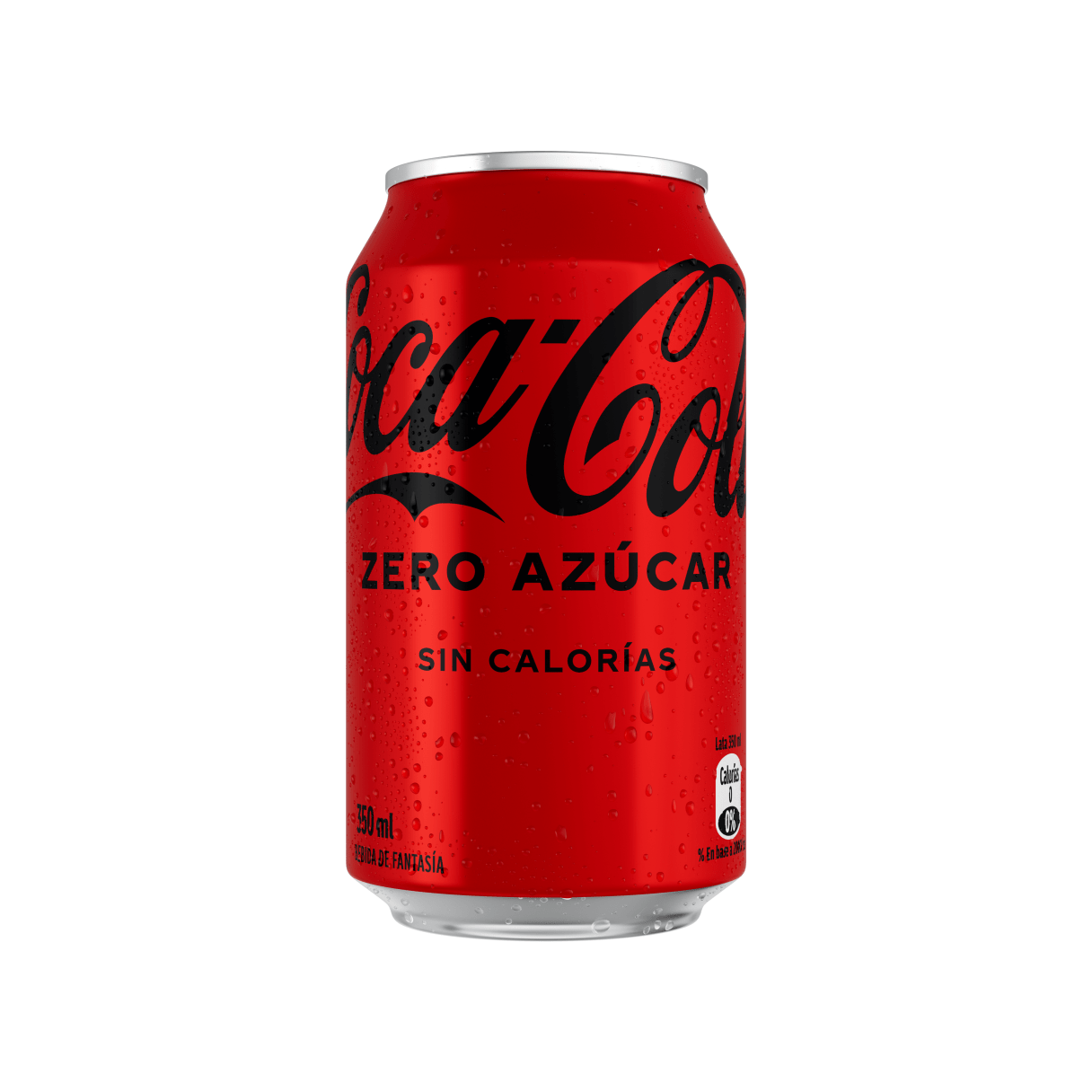 Bebida Coca-Cola Zero Azúcar Lata 350 ml