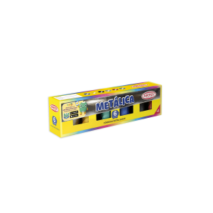 Témpera Artel Metálica 15 ml 6 Colores