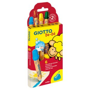 Lápices De Color Giotto Be-bé 6 Colores