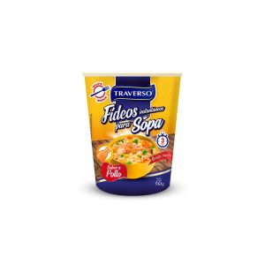 Sopa Instantánea de Fideos Traverso Pollo 65 g