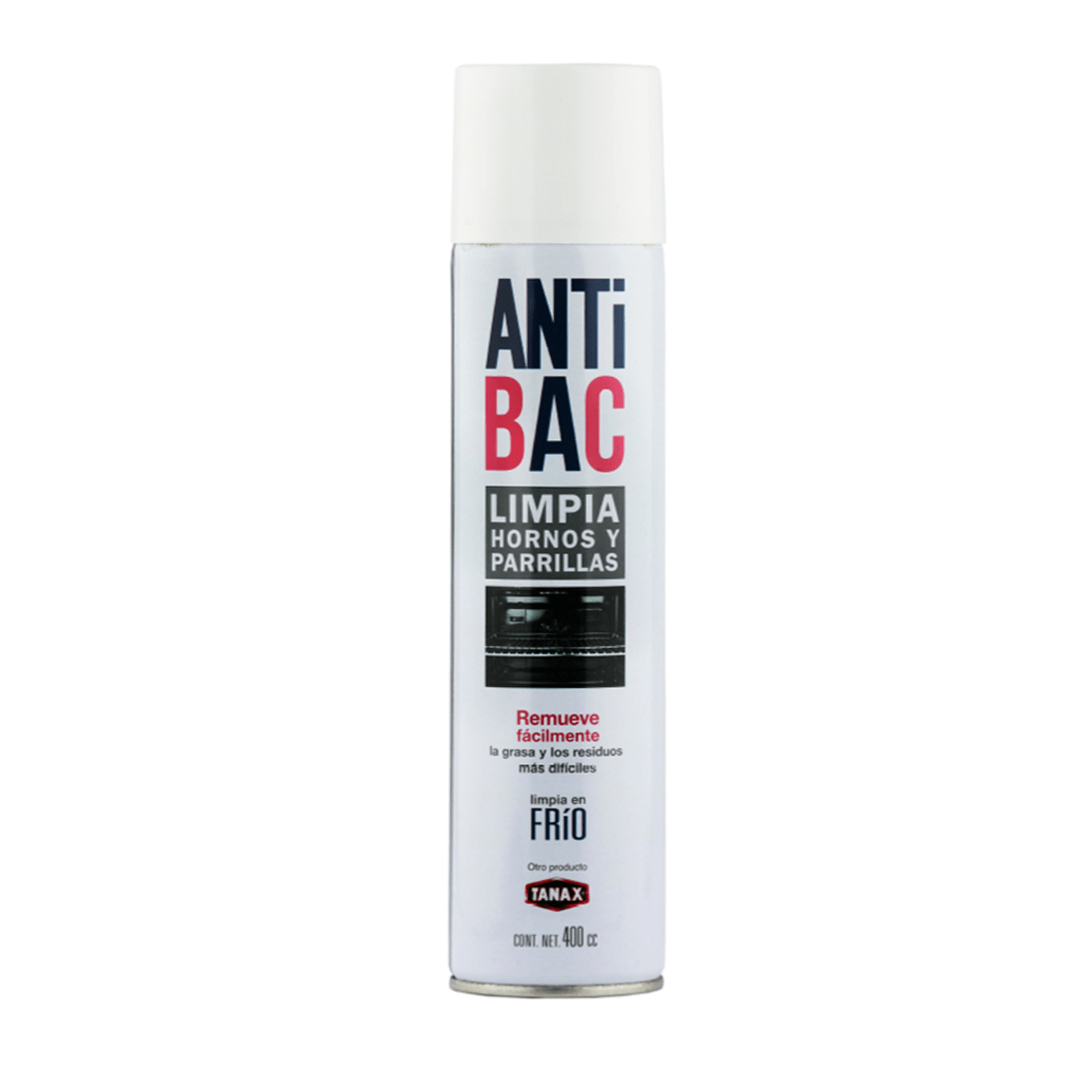 Limpiador Aerosol Antibac Hornos y Parillas 400 cc