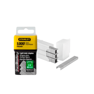 Corchetes Stanley Tra206T 3/8” Caja de 1000 Unidades
