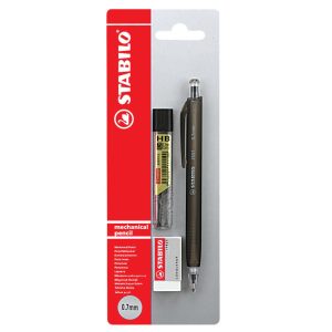 Portamina Stabilo 3557 0.7 Mm Negro