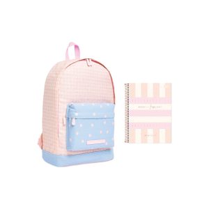 Mochila Escolar Tilibra Soho + Cuaderno 120 Hojas