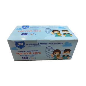MASCARILLA 3 PLIEGUES INFANTIL UNISEX 50 UN GENERICA