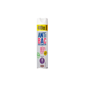 Desinfectante en Aerosol Antibac Lavanda 400 ml