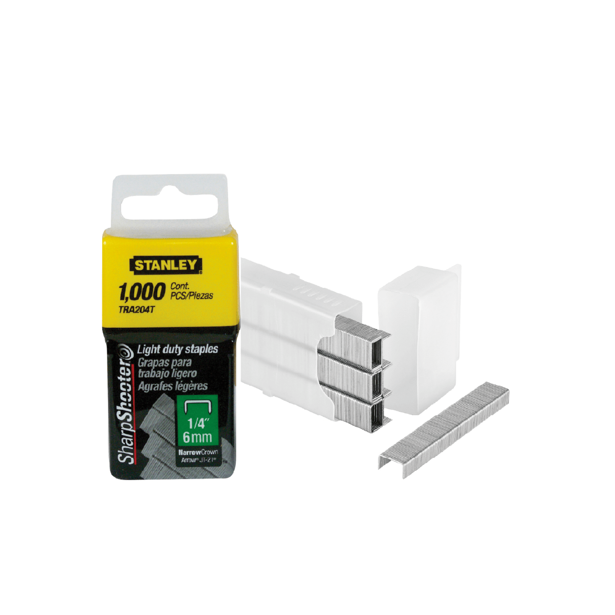 Corchetes Stanley Tra204T 1/4'' Caja de 1000 Unidades
