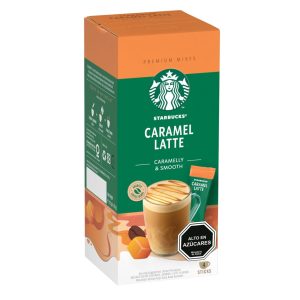 Café Instantáneo Starbucks Caramel Latte 21.5 g 4 Unidades