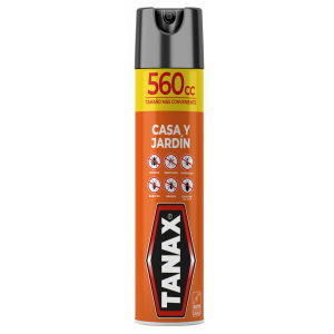 Insecticida Tanax Aerosol Casa y Jardín 560 cc