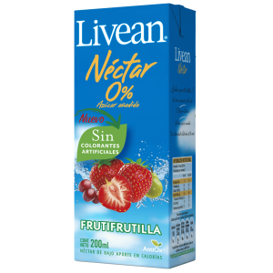 Jugo Natural Livean Frutifrutilla 200 ml 6