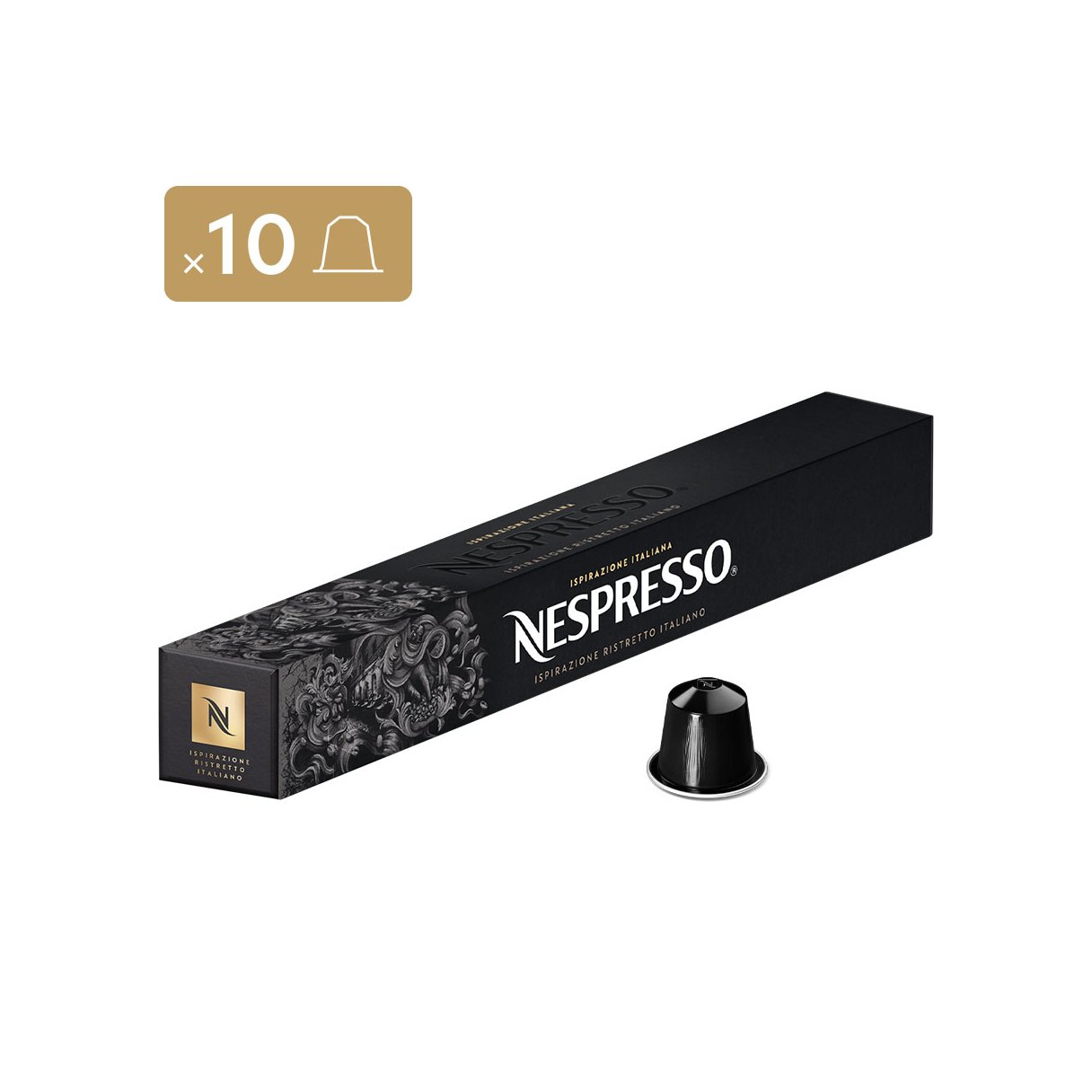 Cápsula Nespresso Original Line Ristretto 10 Unidades