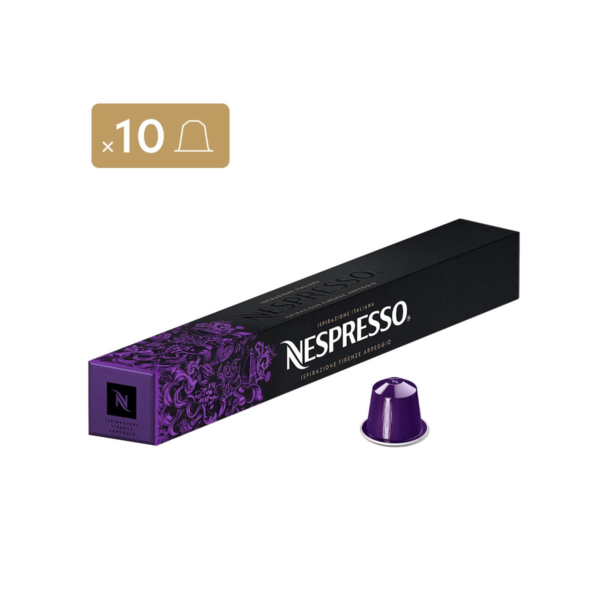 Cápsula Nespresso Original Line Arpeggio 10 Unidades