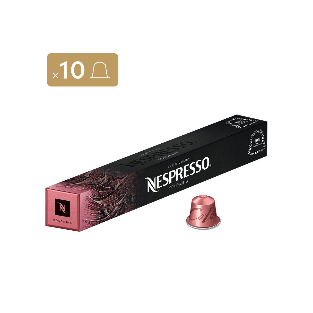 Cápsula Nespresso Original Line Colombia 10 Unidades