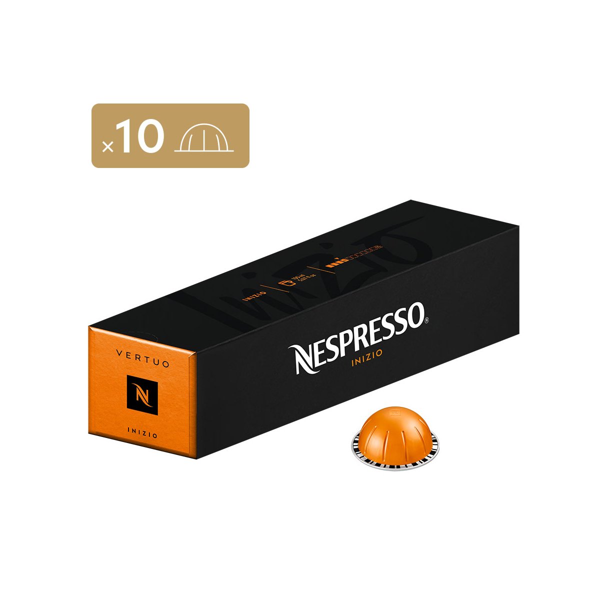 Cápsula Nespresso Vertuo Line Inizio 10 Unidades