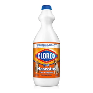 Cloro Clorox Mascotas 5 en 1 Multisuperficies 950 ml