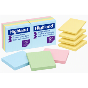 Nota Adhesiva Highland Pop-Up Pastel 1200 Hojas