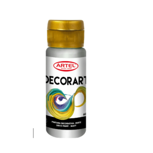 Pintura Decorativa Artel Mate PLata 60 ml