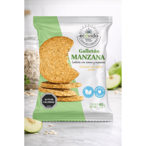 Galletón Ecovida Avena Manzana 40 g