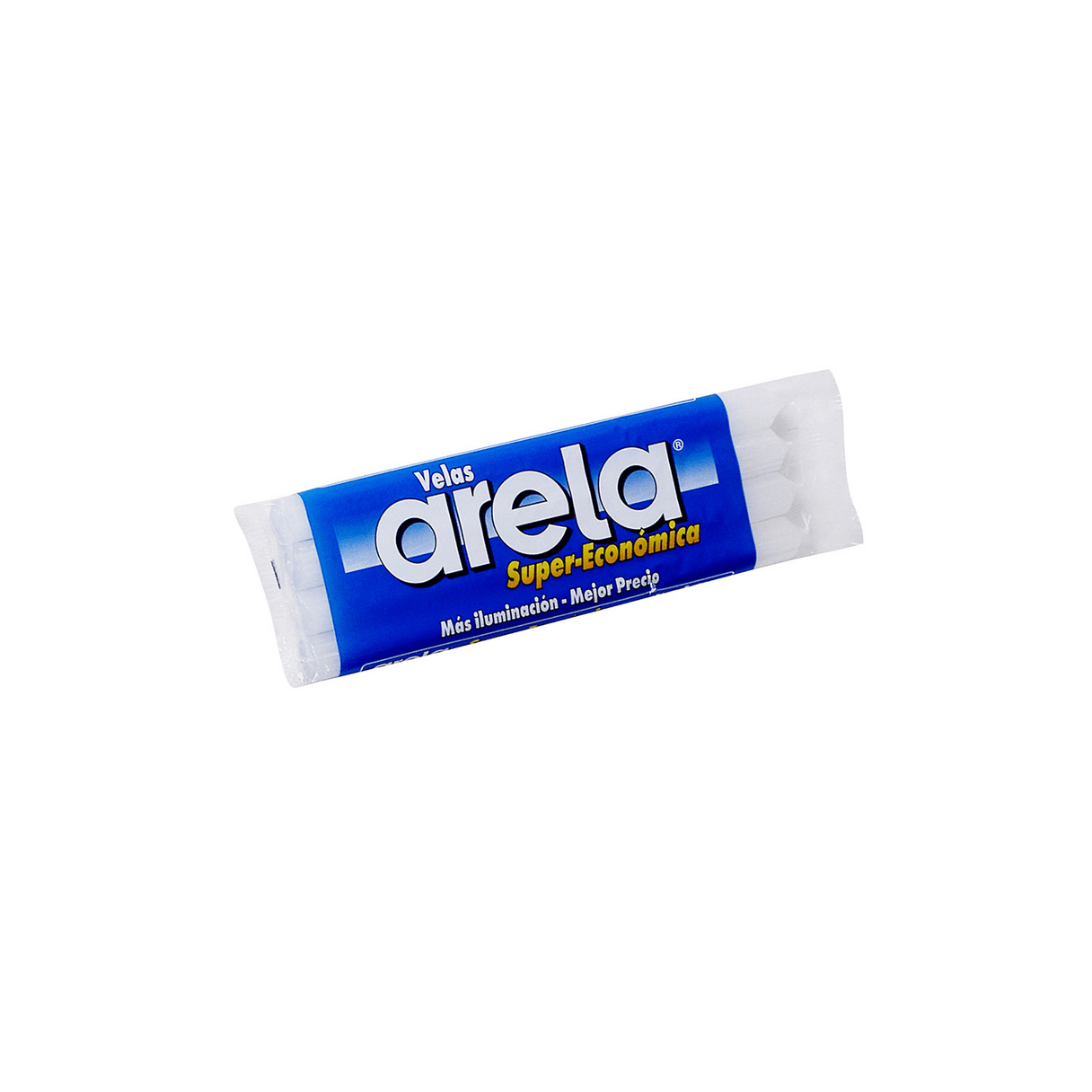 Vela Arela Super Económica Blanquicino Paquete de 4 Unidades