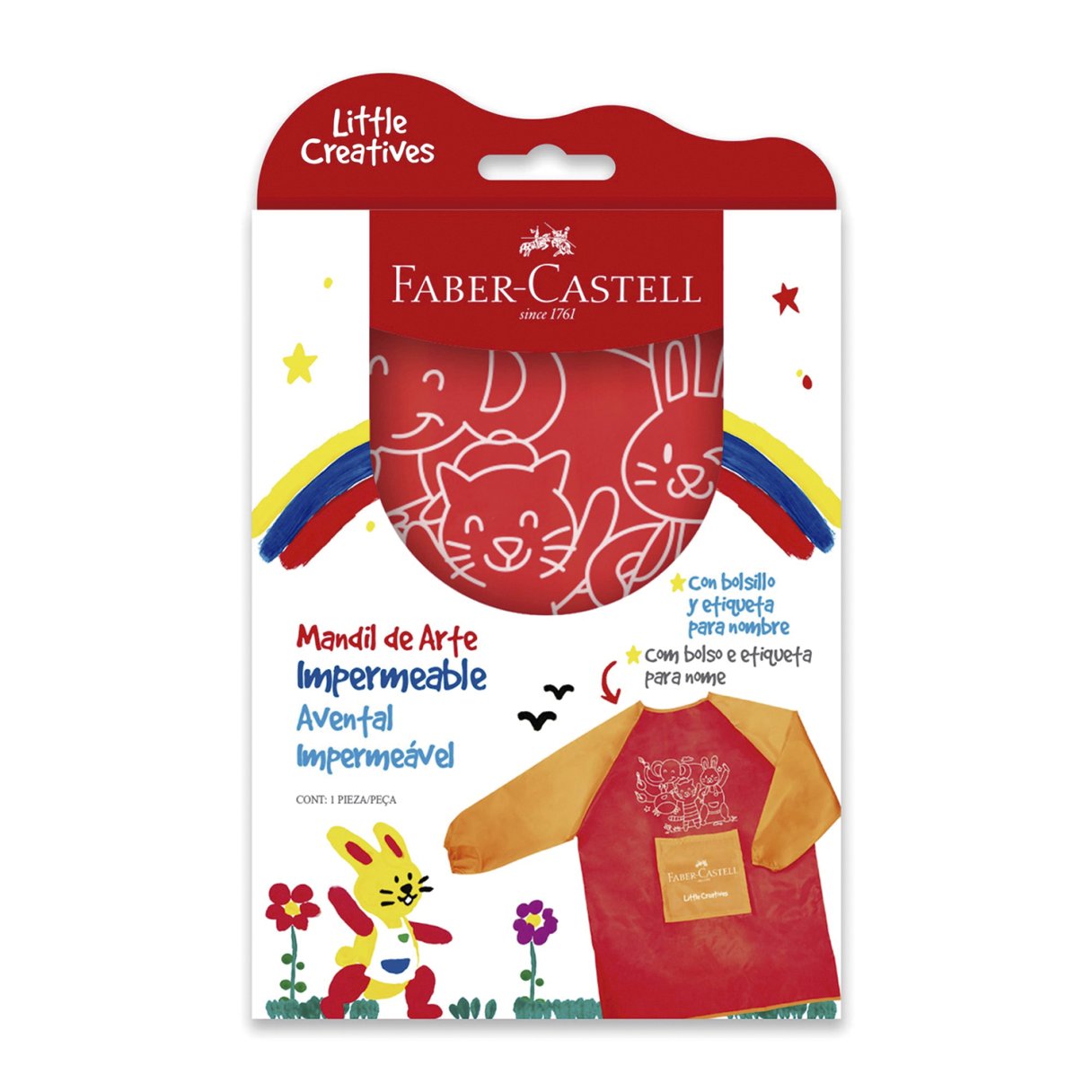 Delantal de Arte Faber Castell Little Creatives