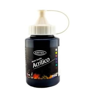 Pintura Acrílica Artel 250 cc Negro