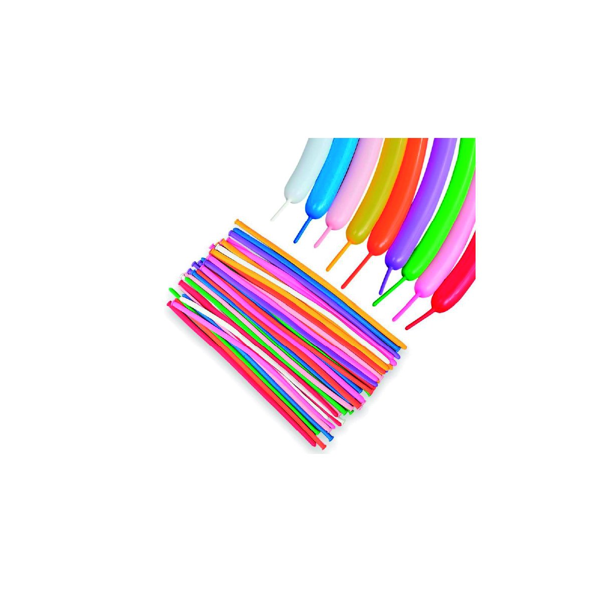 Globos Figuras Glam Colores Surtidos 50 Unidades