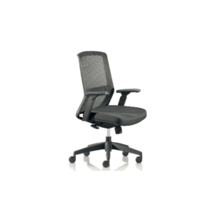Silla Ejecutiva Atenea Malla sin Cabezal Negro