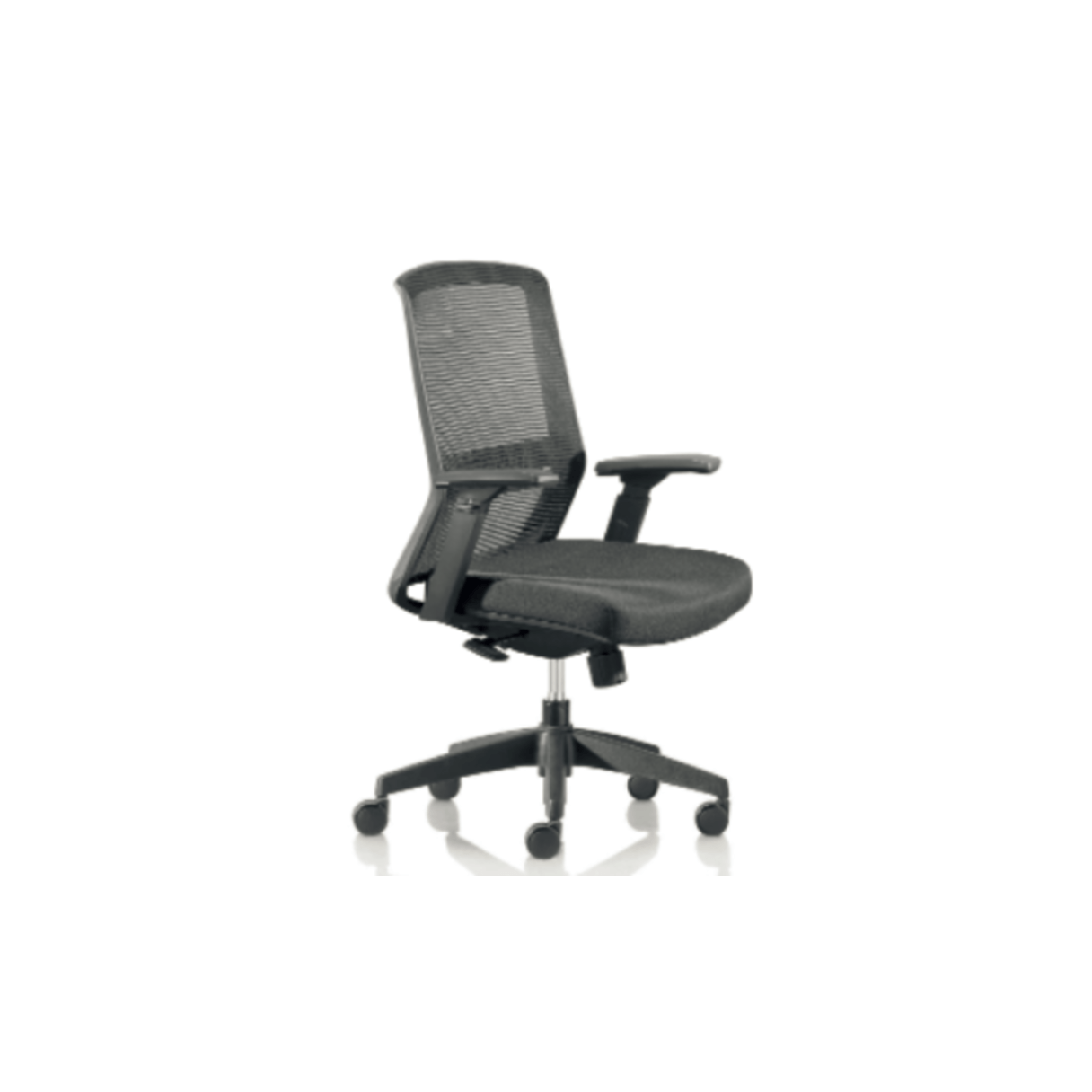 Silla Ejecutiva Atenea Malla sin Cabezal Negro