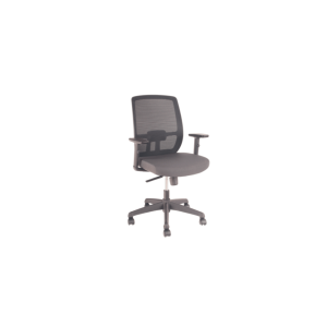 Silla Ejecutiva Workup Malla sin Cabezal Negro