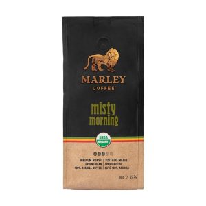 Café Grano Molido Marley Coffe Orgánico Misty Morning 227 grs