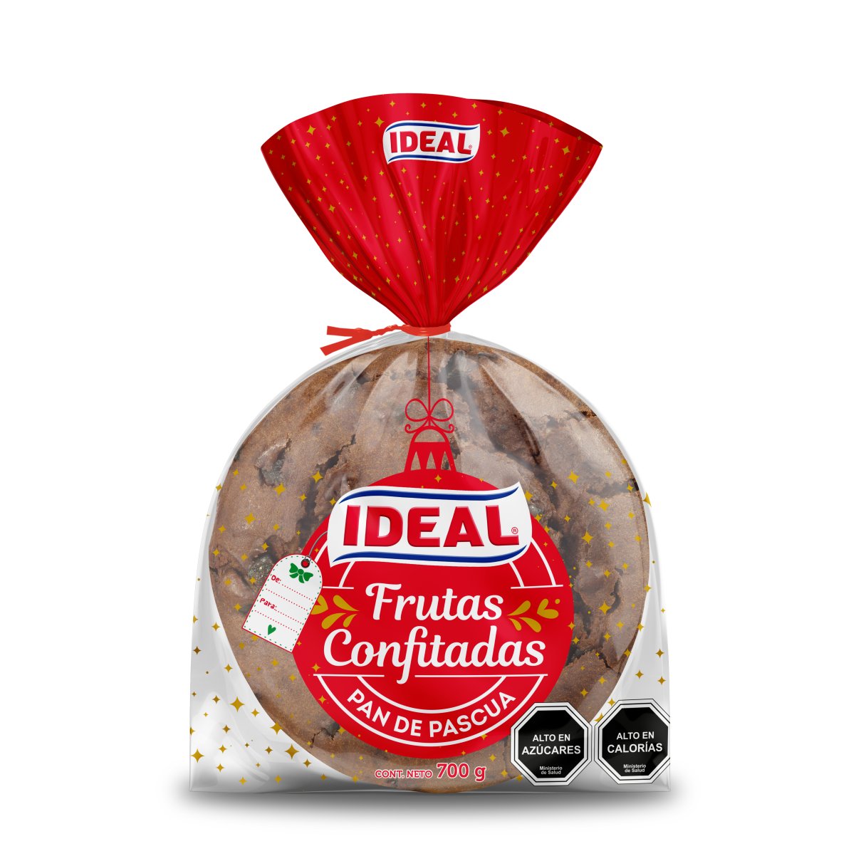 Pan de Pascua Ideal Frutas Confitadas 700 G