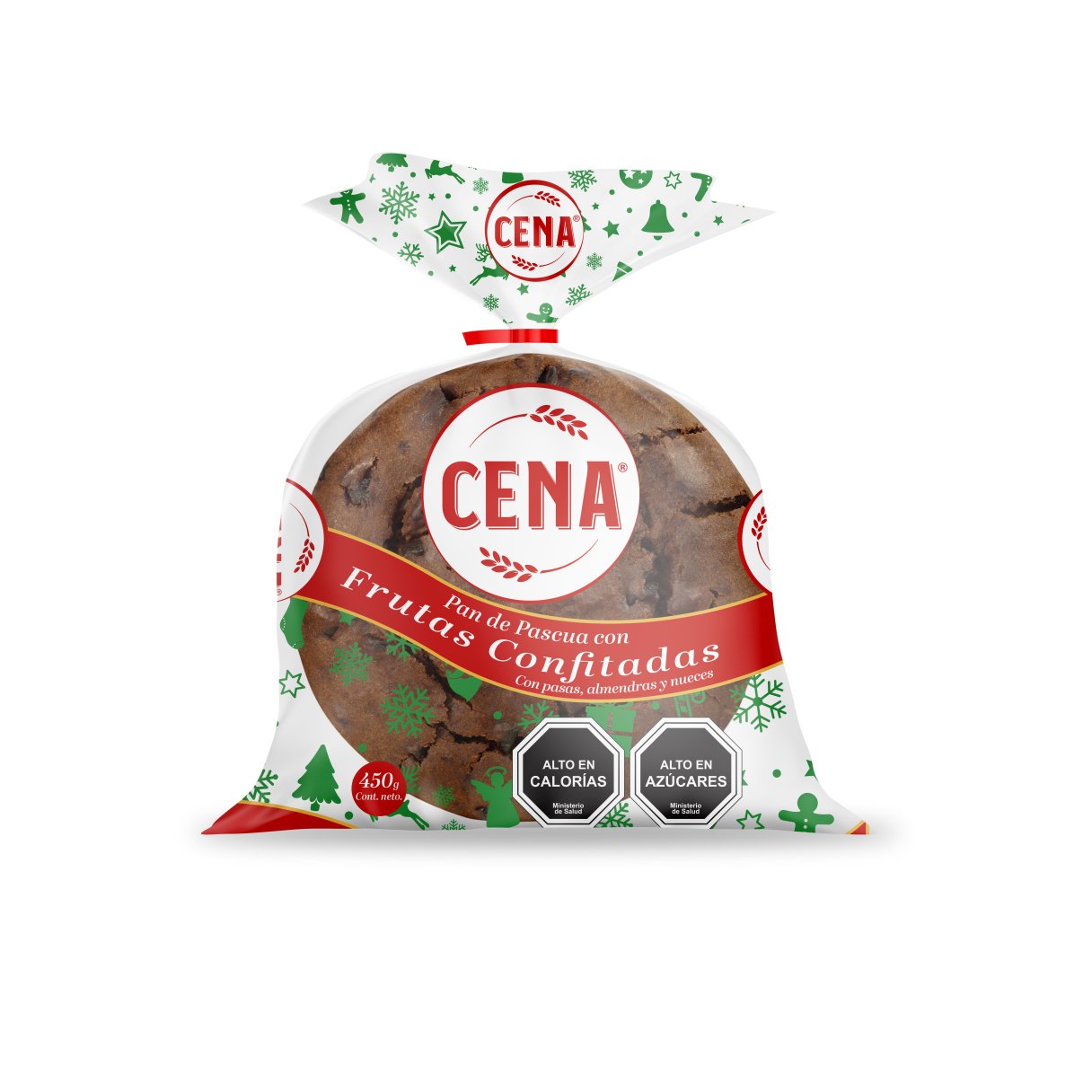 Pan de Pascua Cena Frutas Confitadas 450 G